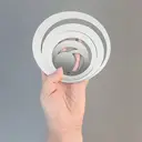 24pcs PVC removable mirror wall sticker, acrylic mirror decoration, suitable for home living room and bedroom decoration (3.5-13.8cm) image 7