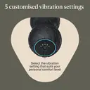 Therabody WaveDuo, Vibrating Roller for the Neck, Back & Spine, Contoured Ergonomic Design, Black image 2