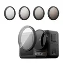 ochama x J.ZAO Action Filter Kit for DJI Action 3/4/5PRO - 4-Piece Set with CPL Polarizer & ND8/16/32 Filters - Camera Accessories image 0