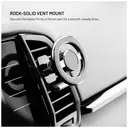 Support Magnétique Voiture | Fixation sur Prise d’Air | Noir (MagMount) image 4