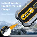 Porbi S306 Car Jump Starter 1200A Peak Portable Jump Starter Power Pack, 12800mAh Battery Booster for 12V Petrol & Diesel Vehicles, SUV, Motorcycle & Boat, USB Emergency Power Bank with LCD Display & LED Light image 2