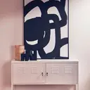 Interiors by Premier Sideboard Cabinet Academy Metal White image 4