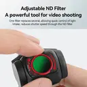 ochama×J.ZAO Pocket 3 Filter Kit - Magnetic Clip-On Filters (Black Mist/ND/CPL/UV) Compatible with DJI Osmo Camera Accessories image 2
