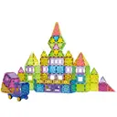 XINQIYUAN Qiyuan Jouet Éducatif Blocs de Construction Magnétiques Surface Diamant 7.5cm 125pièces [Mélange aléatoire – Couleurs issues uniquement de la photo principale] image 2