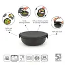 Brabantia Make & Take Salad Bowl, 1.3L - Dark Grey image 2