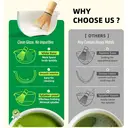 TEANAGOO Kit matcha cérémonie avec fouet et bol, 7 pièces - Bleu dégradé image 1