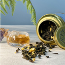 Tea Story Peach Oolong Tea [Weight Management] Cold Brew Fruit Infusion, Deluxe can 80g image 3