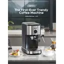 HiBREW H5A 15Bar Semi Automatische Espresso Koffiemachine Met 1,2L Watertank Real-Time Temperatuurmeter Eén-Touch Extractie Krachtige Stoomkoppenwarmer image 2
