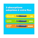 Tampax Pearl Compak - Tampons réguliers format éco - Lot de 72 image 2