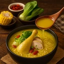 Bai Xiang Delicious Soup Elder Hen Chicken Noodles 105g x 5 image 3