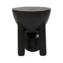 Fifty Five South Walsa Side Table Ball Mango Wood Black image 3
