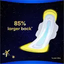 Always Ultra Sanitary Towels Secure Night Extra Size 5 With Wings 8 Pads image 2