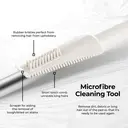 Tower Spray Mop with Dual Chambers and Double-Sided Mop Head, Latte image 6