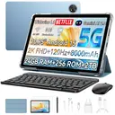 Tablette Blackview Zeno 10, écran FHD 11 pouces (1920 x 1200), 5G, Android 15, Gemini AI, Unisoc T8200, 24 Go (8 + 16) de RAM + 128 Go de ROM, 8800 mAh,  Mode PC,  Widevine L1,  Face ID,  16 MP + 13 MP, GPS, OTG, tablette de jeu avec clavier et stylet image 1