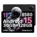 DOOGEE Tab A9 Pro+ Android 15 Tablet， 11 inch， 30GB RAM， 128GB ROM (2TB Expandable)， Octa Core， 90Hz HD Display， 8580mAh Battery， 5G WiFi， Widevine L1， Dual Speaker， Face Unlock， Black image 0