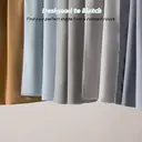 Housse de couette MENDALE - Ensemble de literie de qualité supérieure - Housse de couette 260*240 cm avec taie d'oreiller 65*65 cm - Microfibre douce brossée - Gris foncé et gris clair image 9