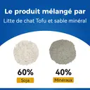 Meowmagic Litière pour chat à base de plantes (Tofu mixte) 5 kg image 5