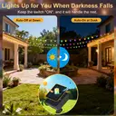 Vivreal Solar Bubble Ball String Lights – 7M (23 ft) 50 LEDs Multi-Color， Waterproof Outdoor Solar Fairy Lights for Garden， Patio & Holiday Decoration, New Year Sale , Top gift picks image 4