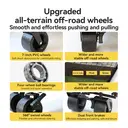 ochama Portable Camping/Outdoor Picnic Cart, Foldable & Collapsible, with Detachable Shade Canopy, 150L Basket Capacity, 300L Load Capacity, 150kg Weight Capacity image 6