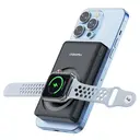 DigiEra Magnetic Wireless Power Bank 5000mAh, 20W Fast Charging Portable Charger with MagSafe Compatibility, Magnetic Portable SSD Mode, USB-C Input/Output, Compact Backup Battery for iPhone image 0