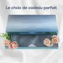 Zoesmien ZSM2321 Masque de sommeil ultra-mince en soie de mûrier et fibre de polyester avec bande élastique réglable - Bleu foncé image 7