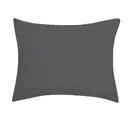 LeBonsoir Dark Gray Bedding Duvet Cover Set，135x200cm/50x75cmx1 Breathable Durable Soft Comfy， with Zip， 2 Pieces， Includes 1 Duvet Cover & 2 Pillowcases，NO Comforter image 6