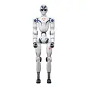 Unitree R1 Air Humanoid Robot Embodied Intelligence, Monocular Camera, 20 Degree of Freedom, Smart Interactive Communication with AI Voice Model, Blue and White image 2