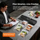 ATSHARK Vacuum Sealer - High Pressure 5-in-1 Design, Fast and Convenient, Comes with 40 Vacuum Bags, Ideal for Home Food Preservation, VS6615H image 7