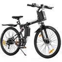 VARUN M26-3 PRO 250W motor city ebike Adult Electric Bicycle 48V7.8AH battery E-bike 26 Tire E-Mountain bike M26-3 PRO（Black  image 1
