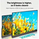 UPERFECT 15.6" Touchscreen Portable Monitors for Laptop 1080P Mobile Monitor with Mini HDTV/USB-C External Monitors for Laptop/Phone/Game Console, VESA Mountable image 3