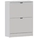 Vida Designs Shoe Cabinet 2 Doors White image 1