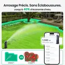 [Limitiertes Angebot, Kostenloser Lieferung am nächsten Tag] Aiper IrriSense 2 Smartes Bewässerungssystem, 3-in-1 Multi-Zonen-Bewässerungsgerät mit App-Steuerung, Intelligenter Zeitplanung und Regensensor für Rasenflächen bis zu 445 ㎡ image 7