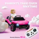 AIYAPLAY Volkswagen E-Buggy Licensed Electric Car for Kids, 12V Kids Electric Ride on with Remote Control, Suspension, Slow S image 5