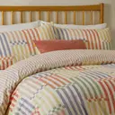 Duvet Day Duvet Cover Set Madison Stripe Multicolour Double image 2