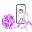 Vivreal Ruban LED 5 m RGB intégré, intelligent, contrôle via application Bluetooth, changement de couleur DIY, synchronisation musicale, pour chambre, cuisine et décoration intérieure, Offre de Nouvel An, Cadeaux phares image 2