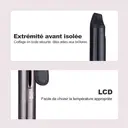 Sunluxy 1097A Fer à boucler 32 mm avec affichage numérique, 4 niveaux de température, chauffage rapide PTC - Noir image 6