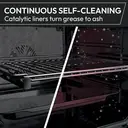 Hoover HO6 H3T1CTX Collection 3 Built-In Smart Electric Oven 70L - Stainless Steel - A+ Rated image 7