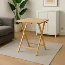 Vida Designs Side Table Folding Oak image 3
