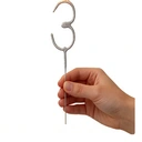 Morrisons Cake Candle Sparkler Number 3 Silver image 2