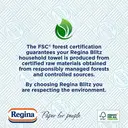 Regina Blitz Household Towel, 3-Ply, 4 Rolls image 7