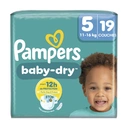 Pampers Baby-Dry, Taille 5, 19 couches image 0