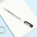 M&G Office G Gel Pens, 50 Pack Black Ink Gel Pens, 0.5 mm Fine Point, Quick Dry, Smooth Writing Gel Ink Pens with Soft Anti-Slip Grip and Cap for Office and School image 1