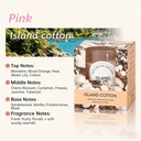 Zooly Bougie parfumée transparente senteur Island Cotton - 140 g  image 1