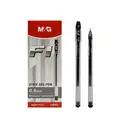 M&G F1 Gel Pens, 12 Pack Black Ink Gel Pens, Fine Point 0.5 mm, Quick Dry, Smooth Writing Gel Ink Pens with Cap for Office and School image 0