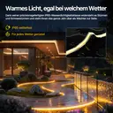 Vivreal COB LED-Streifen 1,99 m, 3000K warmweiß, dimmbar, flexible LED-Tape mit Netzteil und RF-Fernbedienung, hoher CRI 92, Neujahrsofferte, Top-Geschenkideen image 8