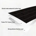 Murgall Rouleau de papier peint adhésif 3D Rococo noir - 44 x 305 cm image 5