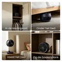 Airmate Opvouwbare Luchtcirculator Ventilator, DC-Motor Energiezuinig, Stil 32dB Slaapkamer Ventilator met Afstandsbediening, 8 Snelheden & Stormmodus, 8U Timer, Hoogteverstelbaar, Draagbaar & Eenvoudig Te Reinigen image 7