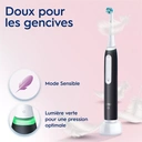 Oral-B iO 5 Lot De 2, Brosses À Dents Électriques Noire et Blanche, 2 Brossettes image 2