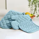 Dexam Pot Holder Love Colour 100% Cotton Duck Egg image 3