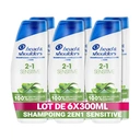 HEAD & SHOULDERS - Shampoing 2en1 Sensitive - 300ml image 3